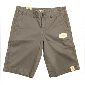 urban pipeline Men's Olive Flat Front Chino Shorts
